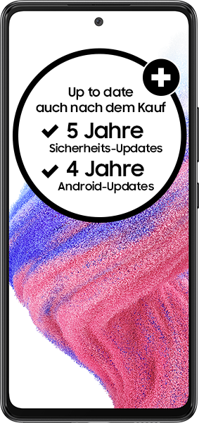 handyvertrag.de LTE All 1 GB + Samsung Galaxy A53 5G Awesome Black - 19,99 EUR monatlich