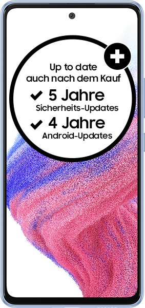 handyvertrag.de LTE All 1 GB + Samsung Galaxy A53 5G Awesome Blue - 19,99 EUR monatlich