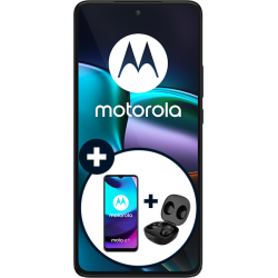 Motorola Edge 30 Meteor Grey + Motorola e20 Grau + Motorola Moto Buds Charge Black
