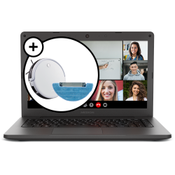 Medion Akoya E14409 Grau + Medion Smarter Saugroboter MD19305