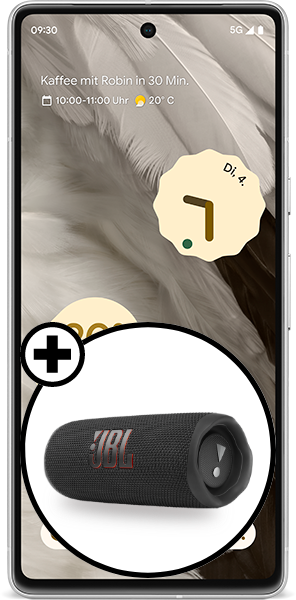Google Pixel 7 128GB Snow + JBL Flip 6 Black