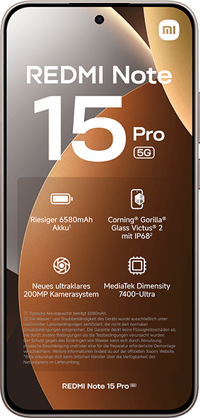 Xiaomi REDMI Note 15 Pro 5G 256GB Titanium