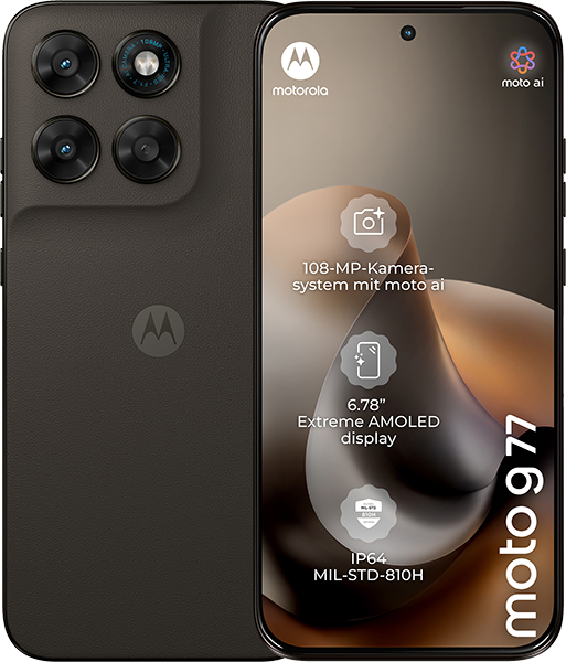 Motorola Moto G77 256 GB PANTONE Black Olive