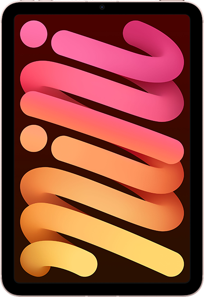 Apple iPad mini (6.Gen) Cellular 64 GB Rosé Bundle mit 22 GB
